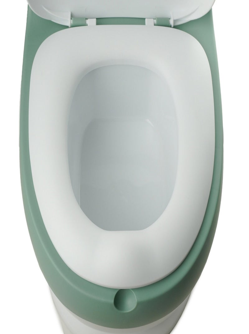 MINI TOILETTES VERT SAUGE avec bruit de chasse d'eau Vert - Kiabi