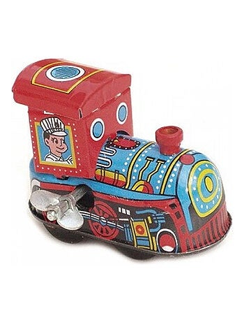 Mini Train Mecanique à Cle Objet de Collection