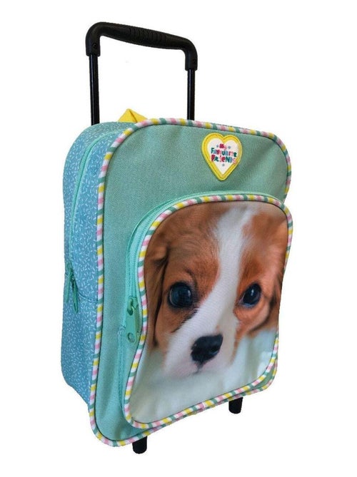 Mini trolley bleu Chien - Kiabi