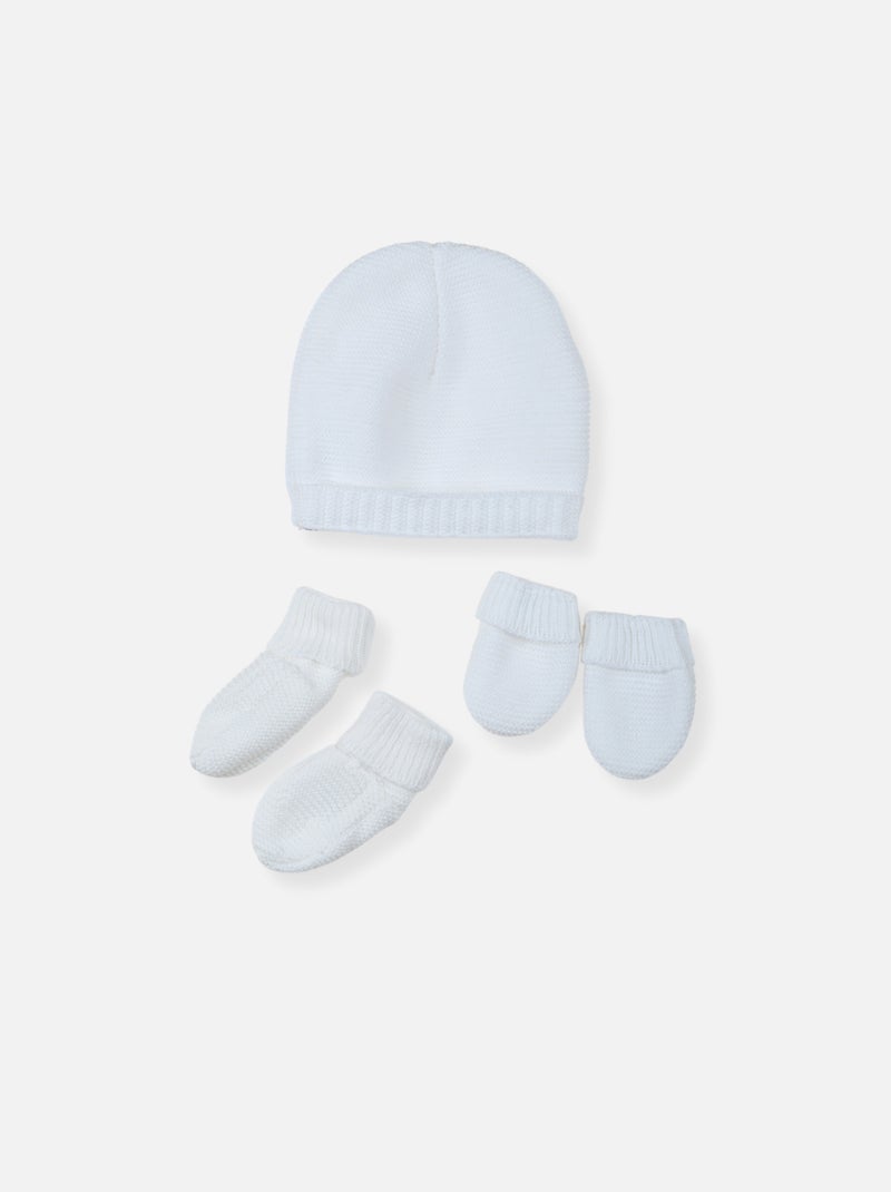 Mini Trousseau - Coton bio Blanc - Kiabi