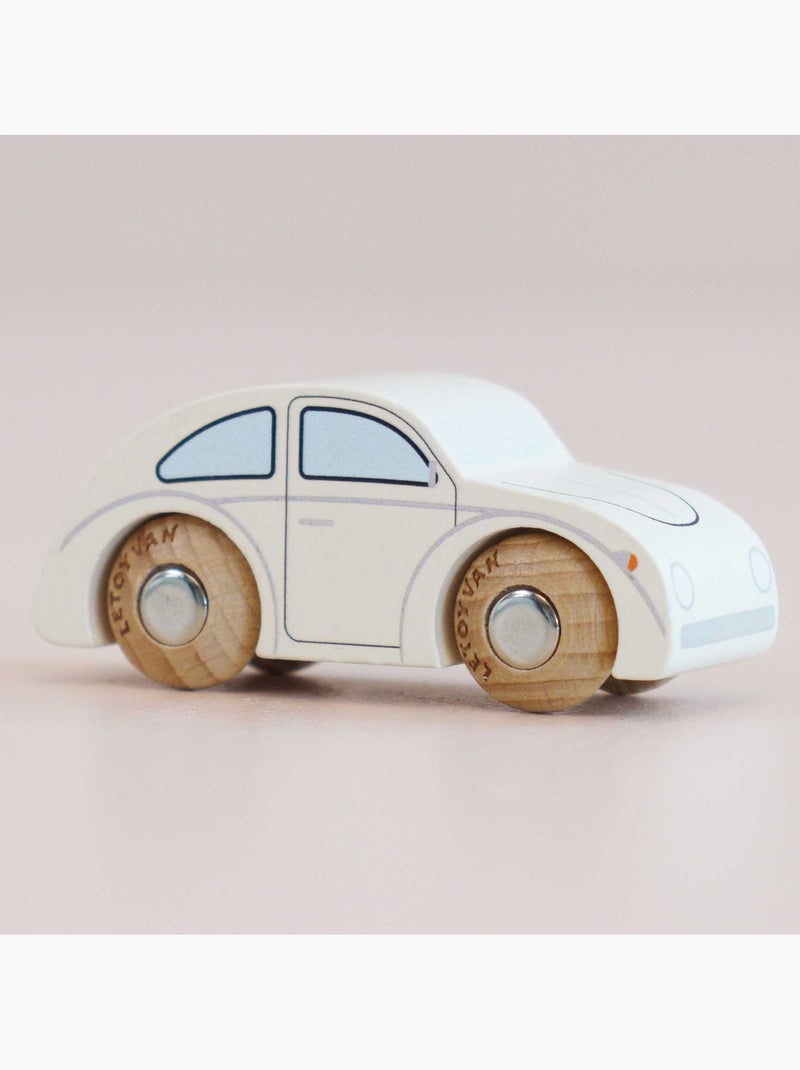 Mini voiture betty no 9 Blanc - Kiabi