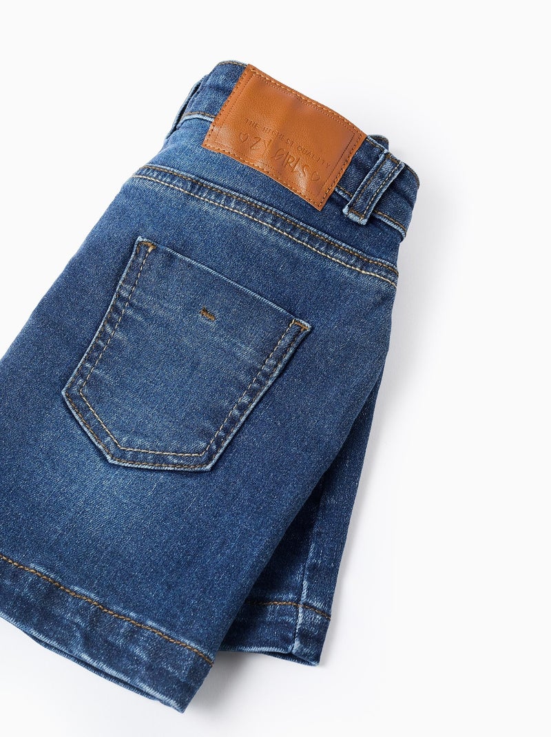 Minijupe en Jean Bleu - Kiabi