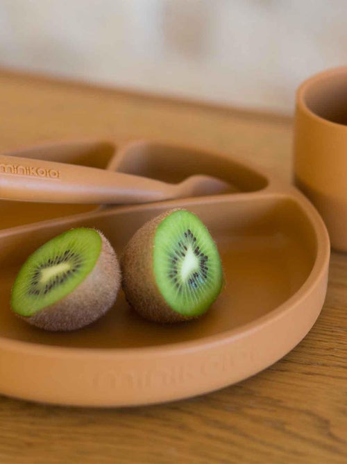 Minikoioi | Assiette bébé à ventouse en silicone - Kiabi