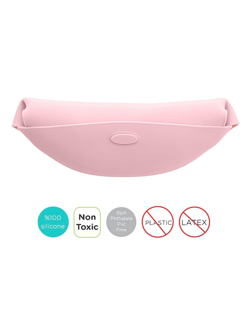 Minikoioi | Bavoir récupérateur en silicone Rose - Kiabi