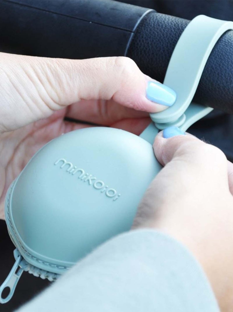Minikoioi | Boîte à sucette zippé en silicone Vert - Kiabi