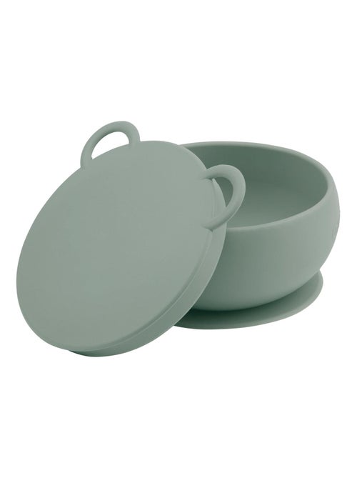 Minikoioi | Bol bébé avec ventouse et couvercle en silicone - Kiabi