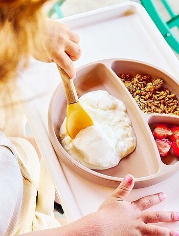 Minikoioi | Coffret repas comme un grand Assiette Cuillère Bavoir