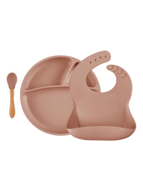 Minikoioi | Coffret repas comme un grand Assiette Cuillère Bavoir - Kiabi