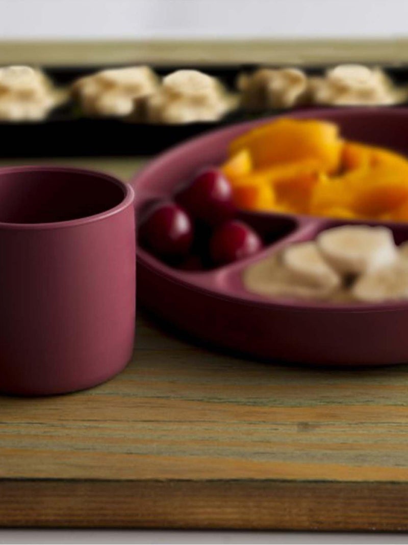 Minikoioi|Gobelet bébé - verre en silicone Marron - Kiabi