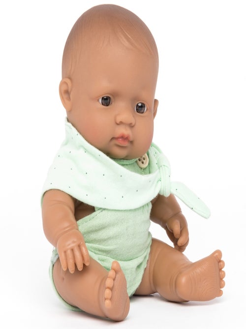 Miniland - Poupée bébé garçon européen - Kiabi