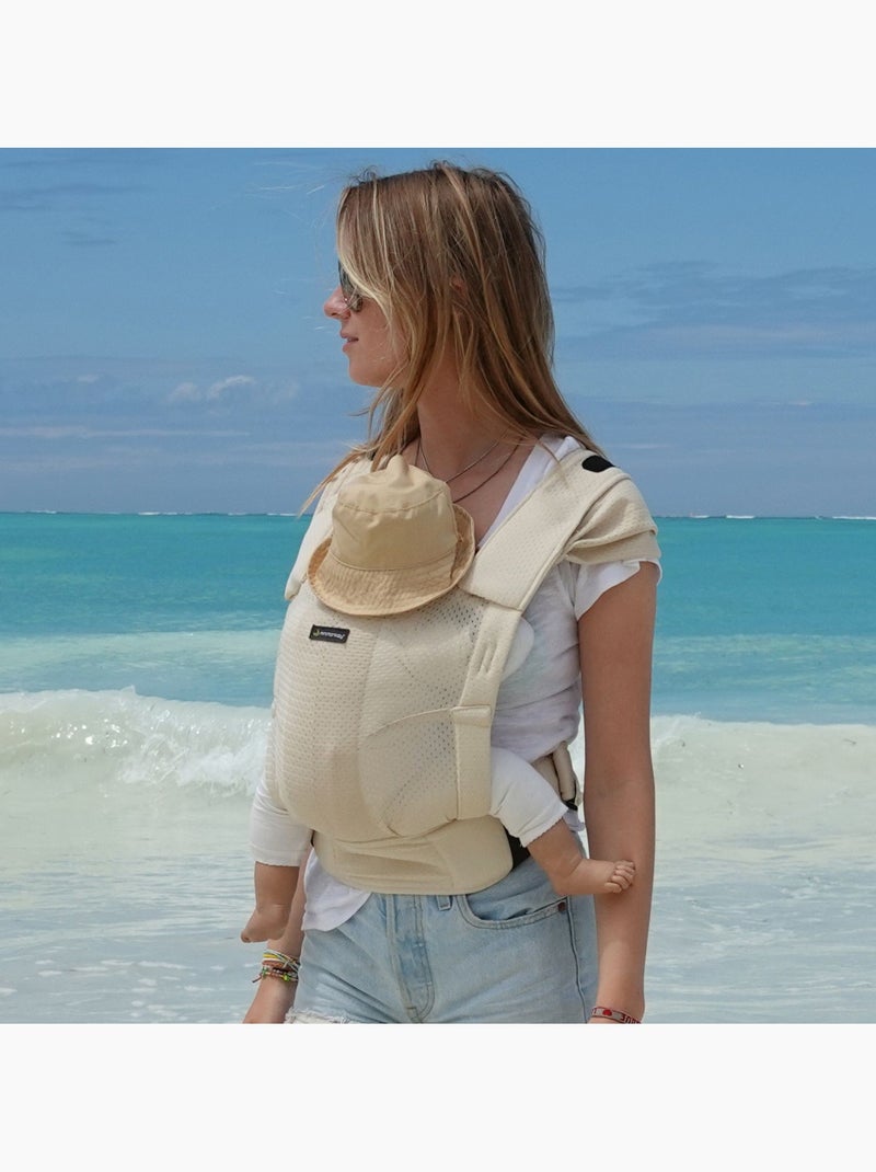 Minimonkey - Porte-bébé Beige - Kiabi