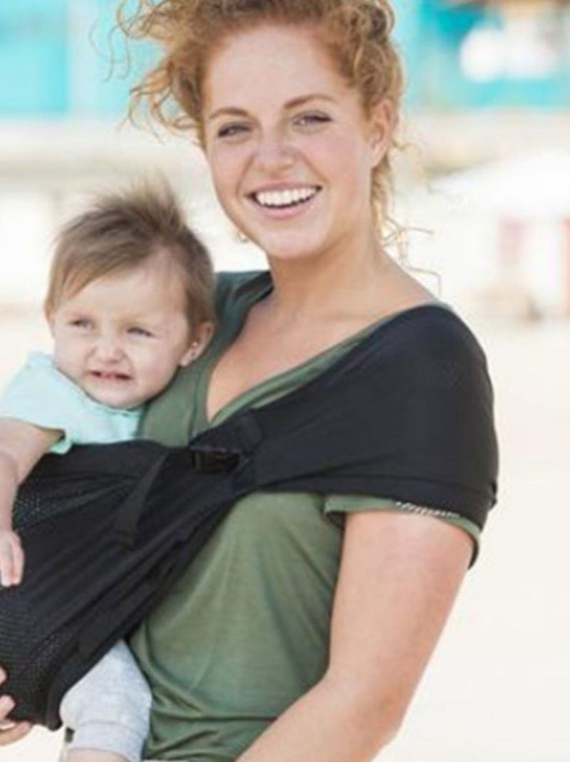 Minimonkey - Porte bébé Mini Sling Noir - Kiabi