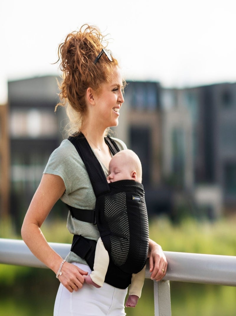 Minimonkey - Porte bébé Noir - Kiabi