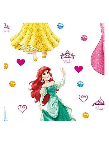 Minis Stickers 6 Princesses Disney - 30 CM x 30 CM