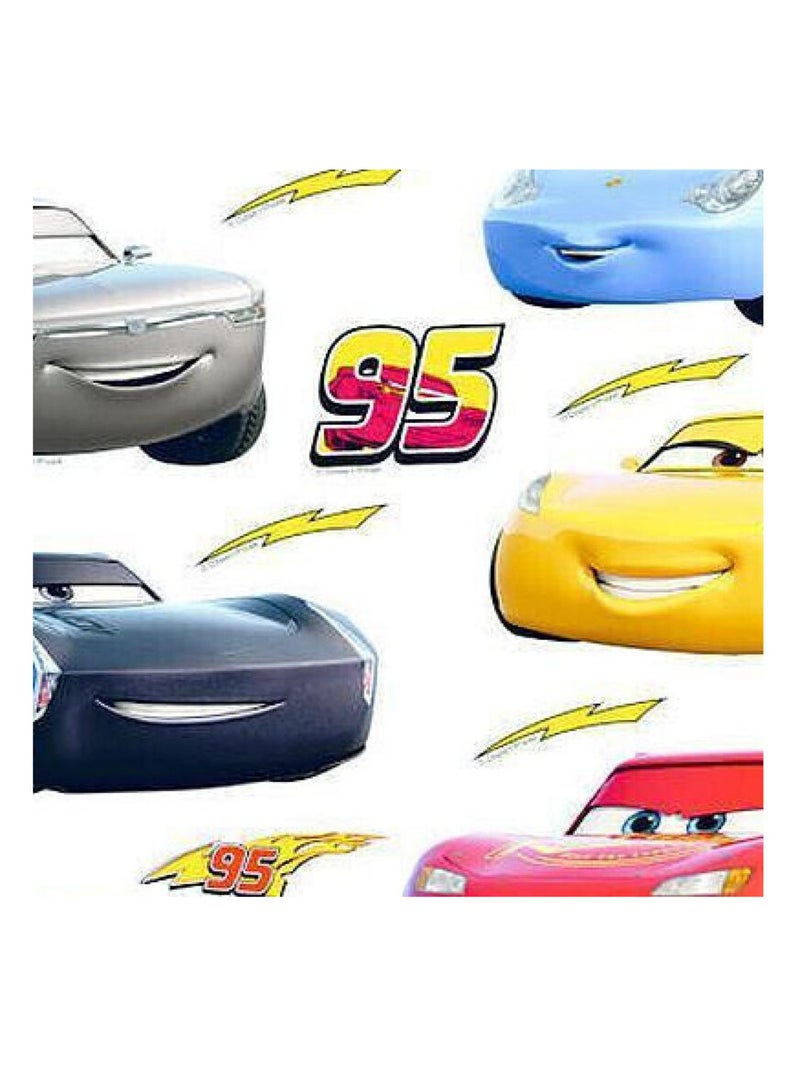 Minis Stickers Cars Disney - 30 CM x 30 CM Multicolore - Kiabi
