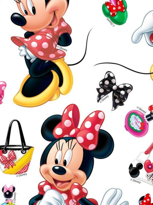 Minis Stickers Disney - Minnie Mouse - 30 CM x 30 CM - Kiabi
