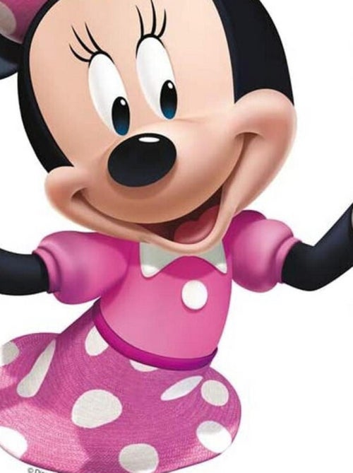 Minis Stickers Disney - Minnie Mouse - Modèle Pretty - 30 CM x 30 CM - Kiabi