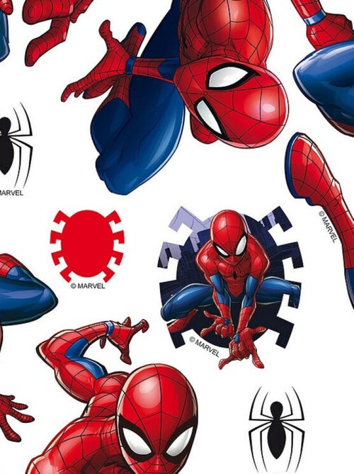 Minis Stickers Marvel 7 Spiderman et décorations - 1 planche de 30 CM x 30 CM - Kiabi