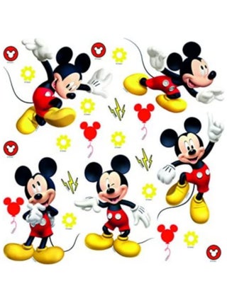 Minis Stickers Mickey Disney - 30 CM x 30 CM