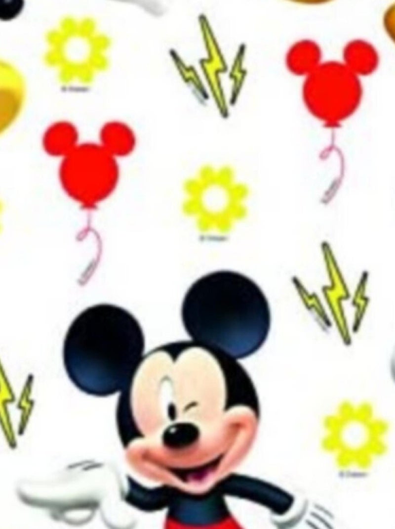 Minis Stickers Mickey Disney - 30 CM x 30 CM Multicolore - Kiabi