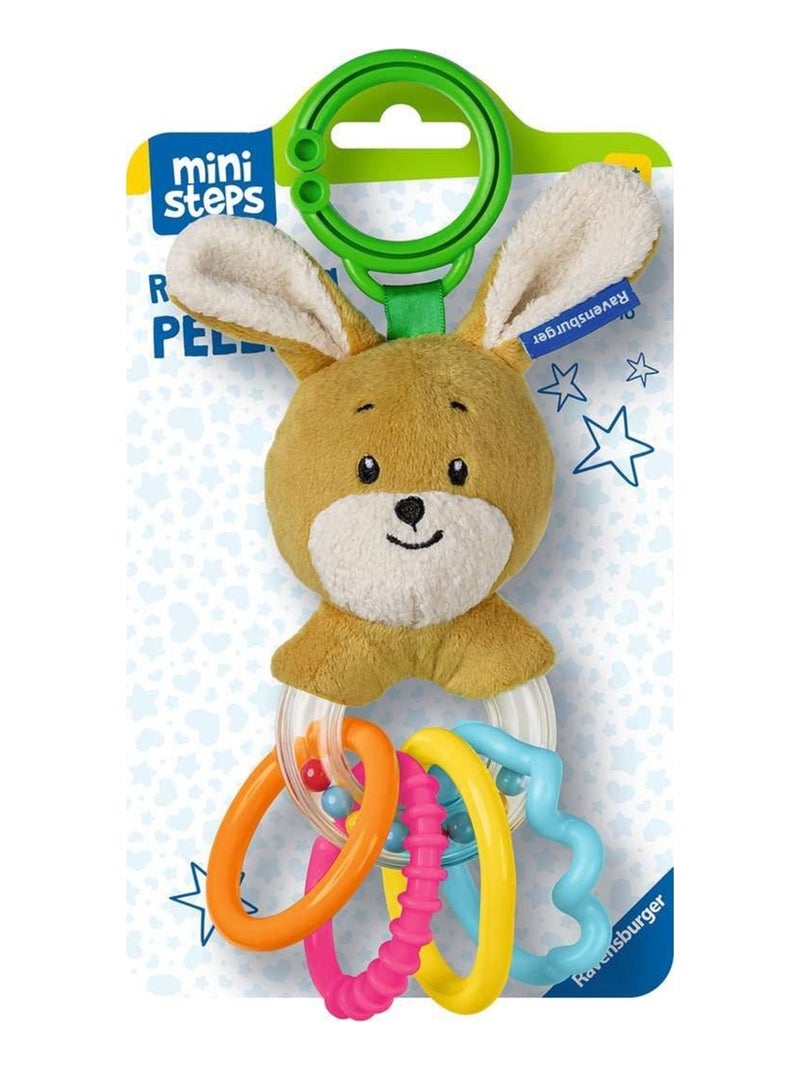 Ministeps Anneau hochet Pelle Multicolore - Kiabi