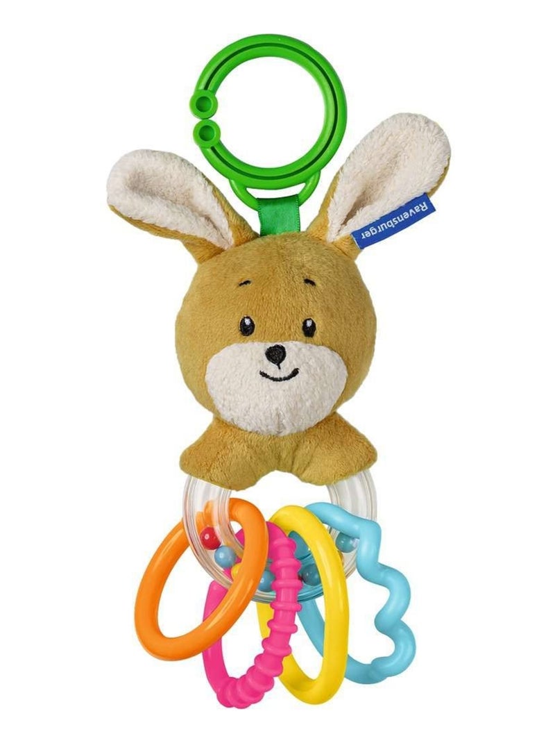 Ministeps Anneau hochet Pelle Multicolore - Kiabi