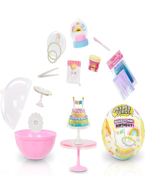Miniverse Make It Mini Birthday - Mini objets de collection - Kiabi