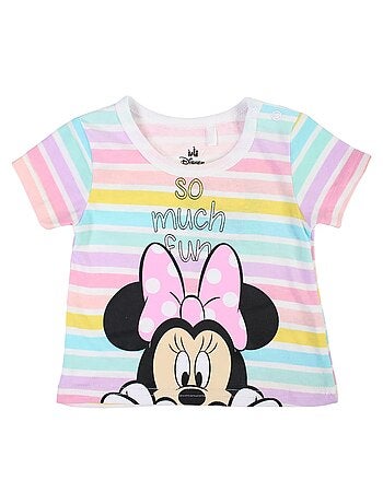 Minnie - Ensemble T-shirt et Short bébé Fille