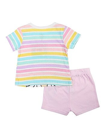 Minnie - Ensemble T-shirt et Short bébé Fille Minnie