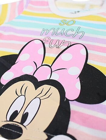 Minnie - Ensemble T-shirt et Short bébé Fille Minnie