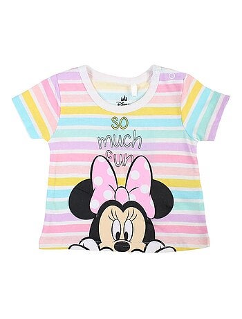 Minnie - Ensemble T-shirt et Short bébé Fille Minnie