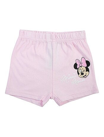 Minnie - Ensemble T-shirt et Short bébé Fille Minnie