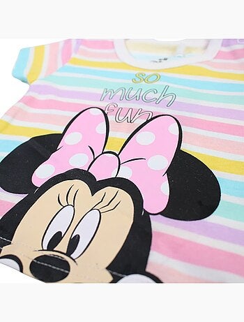 Minnie - Ensemble T-shirt et Short bébé Fille