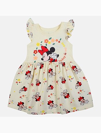 Minnie - Robe à motifs avec personnage