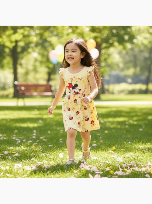 Minnie - Robe à motifs avec personnage - Kiabi