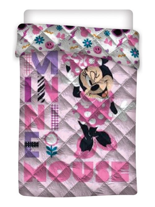 Minnie Mouse - Couette imprimée Enfant Réversible Disney - Couverture 140 x 200 cm - Kiabi