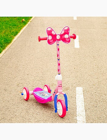 Minnie scooter 3 roues 57x30x60-66 cm max. 20 kg + 2 ans