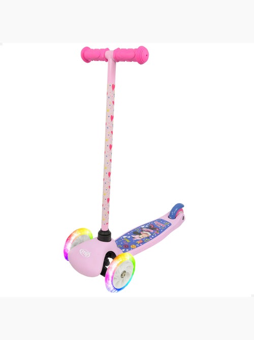 Minnie trottinette 3 roues 55x23x68 cm max. 20 kg avec lumières et freins - Kiabi