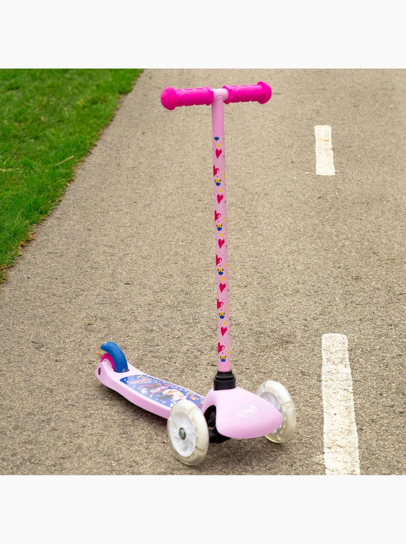 Minnie trottinette 3 roues 55x23x68 cm max. 20 kg avec lumières et freins N/A - Kiabi