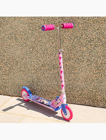 Minnie trottinette pliable 2 roues 65x30x75-82 cm max. 50 kg avec frein