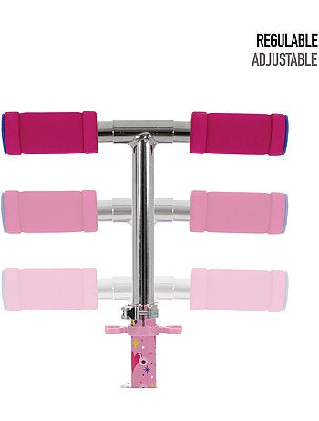 Minnie trottinette pliable 2 roues 65x30x75-82 cm max. 50 kg avec frein