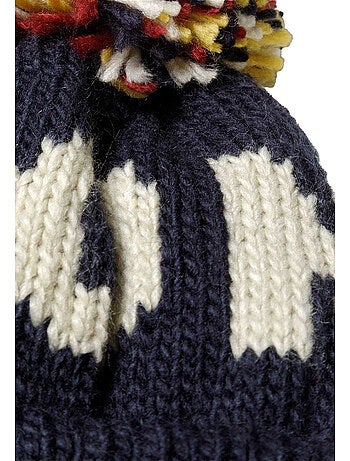 Minoti - Bonnet motif/style pompon