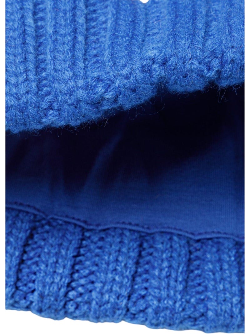 Minoti - Bonnet motif/style pompon Bleu - Kiabi