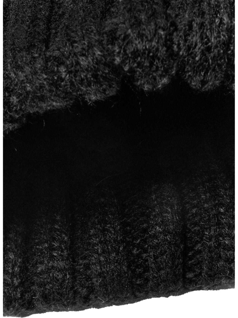 Minoti - Bonnet motif/style pompon Noir - Kiabi