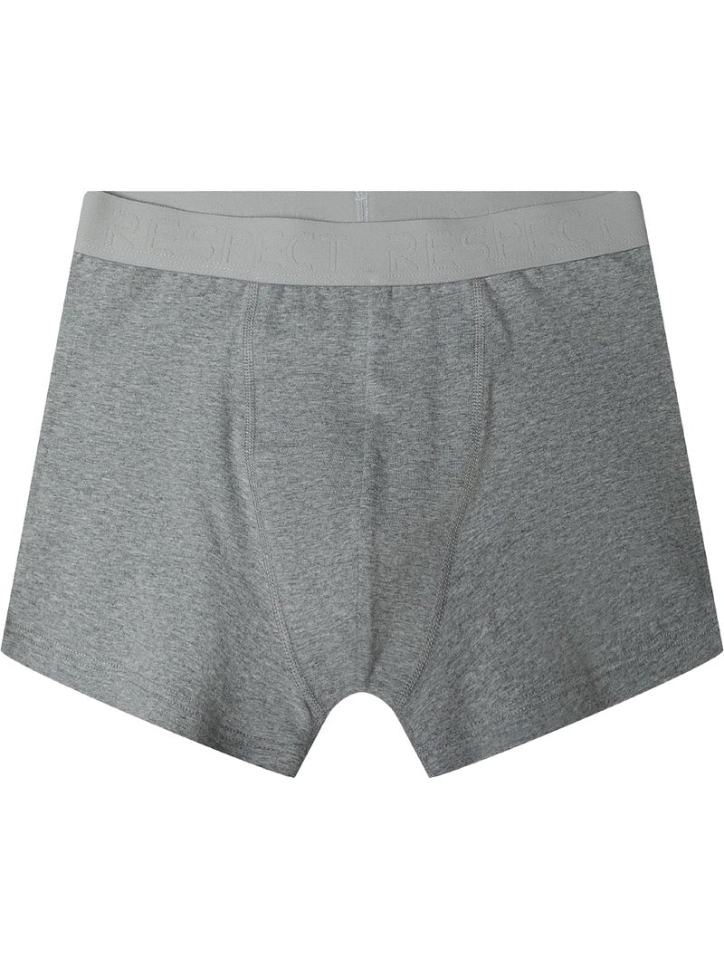 Minoti - Boxers motif/style logo Grège - Kiabi