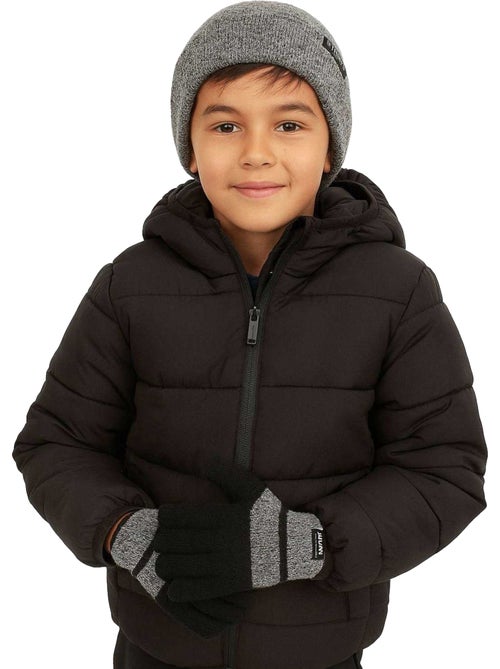 Minoti - Ensemble bonnet et gants motif/style badge - Kiabi Minoti - Ensemble bonnet et gants motif/style badge - Kiabi