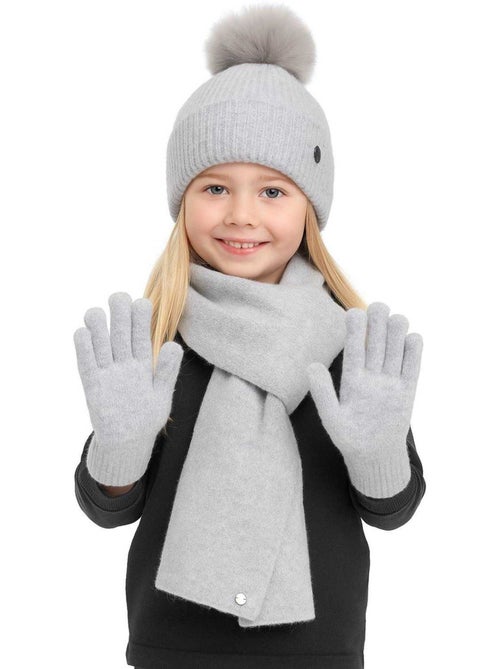 Minoti - Ensemble bonnet, gants et écharpe motif/style côtelé - Kiabi Minoti - Ensemble bonnet, gants et écharpe motif/style côtelé - Kiabi