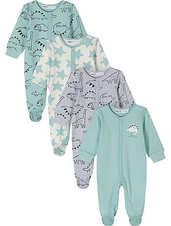 Minoti - Ensemble Grenouillères manches longues motif/style imprimé - Bébé