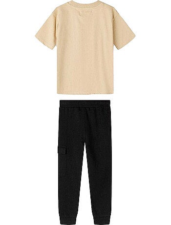 Minoti - Ensemble haut et pantalon de jogging manches courtes motif/style uni