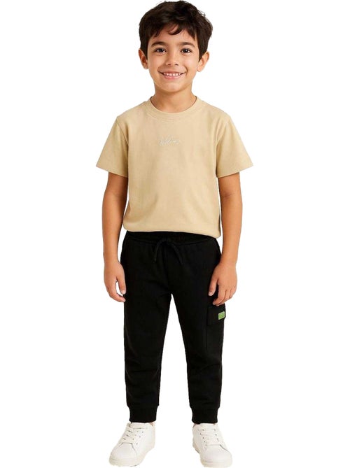 Minoti - Ensemble haut et pantalon de jogging manches courtes motif/style uni - Kiabi Minoti - Ensemble haut et pantalon de jogging manches courtes motif/style uni - Kiabi